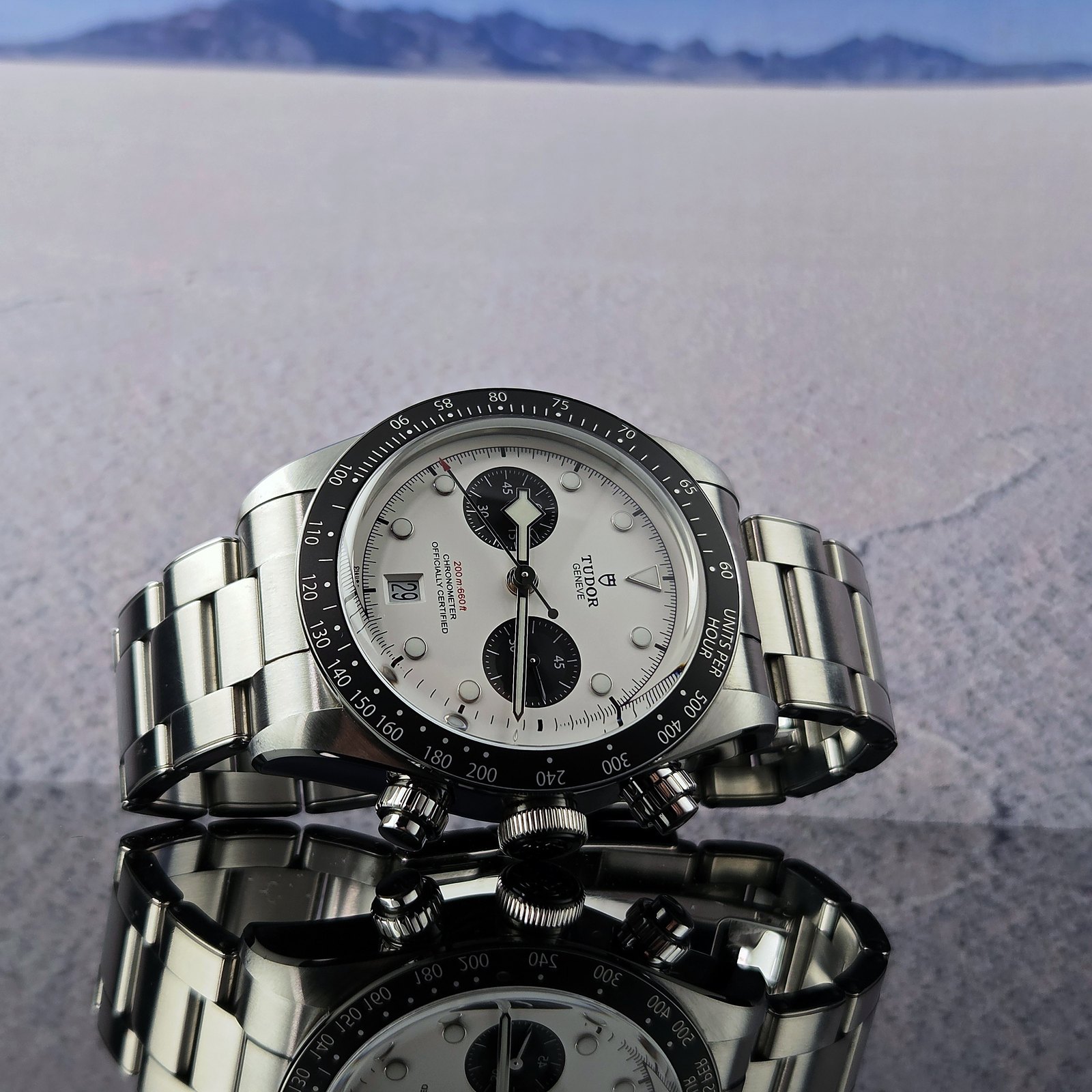 2021 Tudor Black Bay Chrono Panda 79360N White Dial – Full Set Box & Papers - Image 12