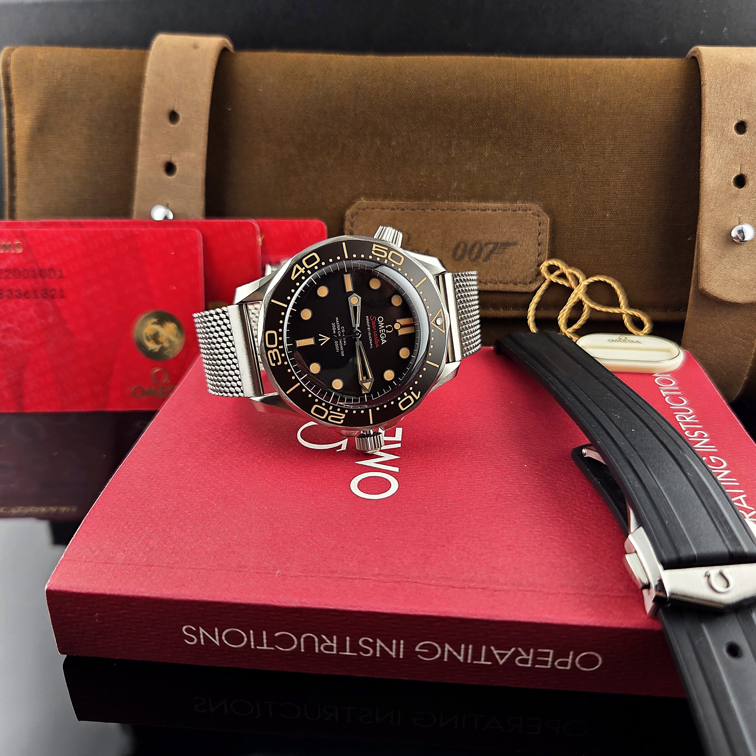Omega Seamaster 007 No Time To Die Titanium 42mm 210.90.42.20.01.001 Full Set - Image 18