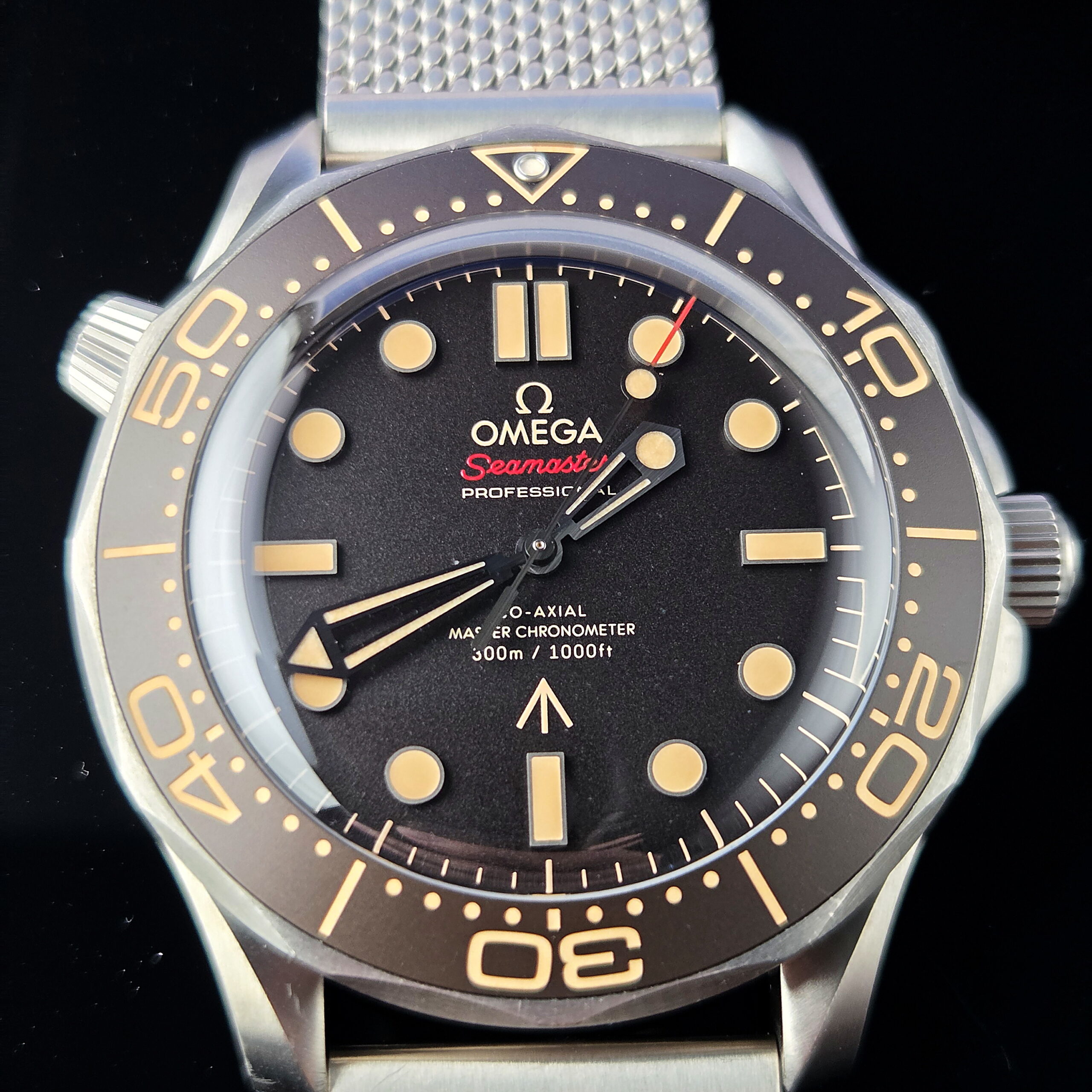 Omega Seamaster 007 No Time To Die Titanium 42mm 210.90.42.20.01.001 Full Set