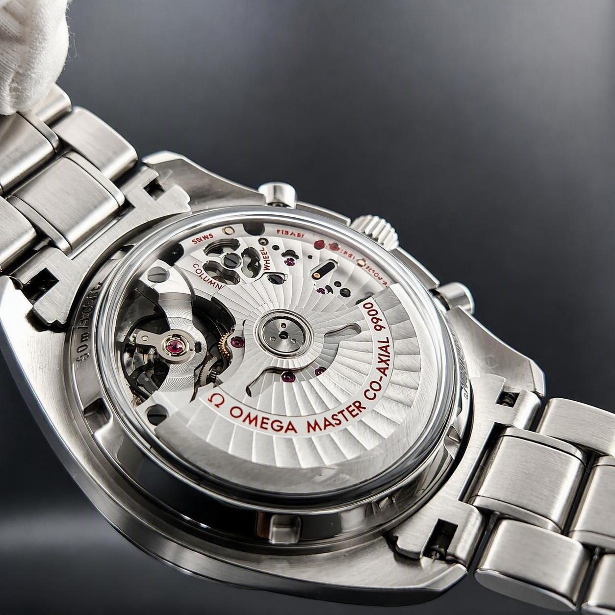 2018 Omega Speedmaster Racing 44.25mm Cal 9900 Master Chronometer Unsized Full Set - Image 12