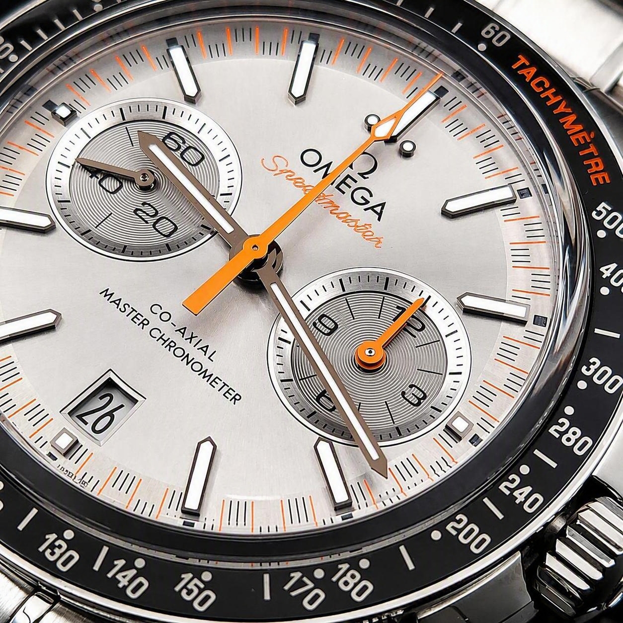 2018 Omega Speedmaster Racing 44.25mm Cal 9900 Master Chronometer Unsized Full Set - Image 13
