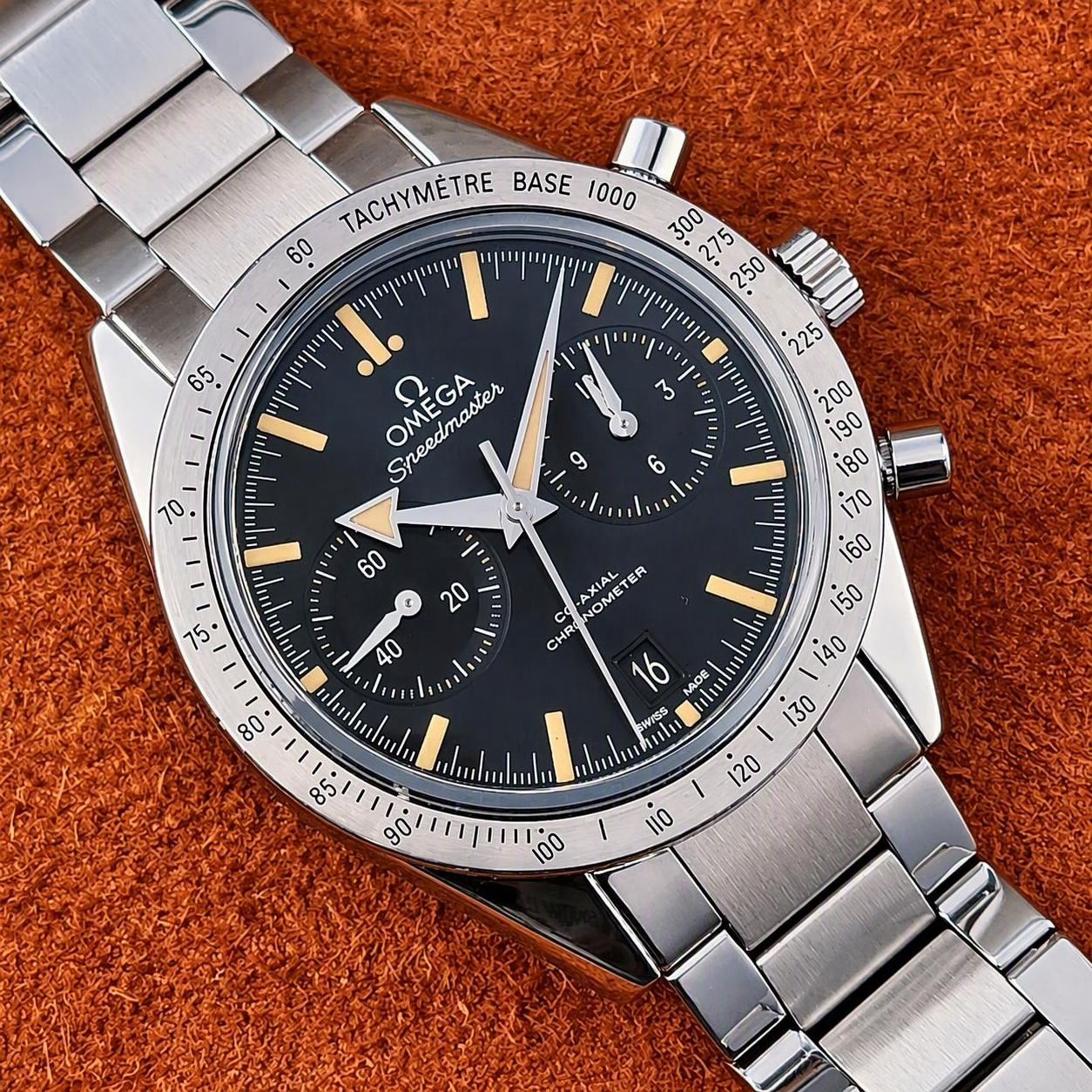 Omega Speedmaster '57 Co-Axial 331.10.42.51.01.002, Box & Papers