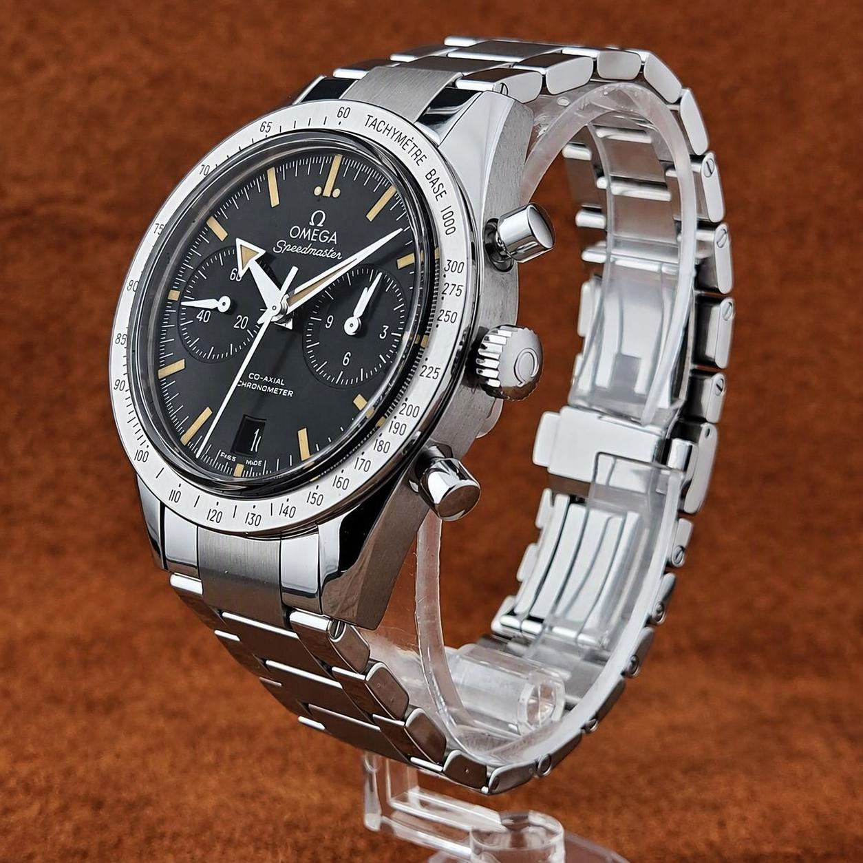 Omega Speedmaster '57 Co-Axial 331.10.42.51.01.002, Box & Papers - Image 4
