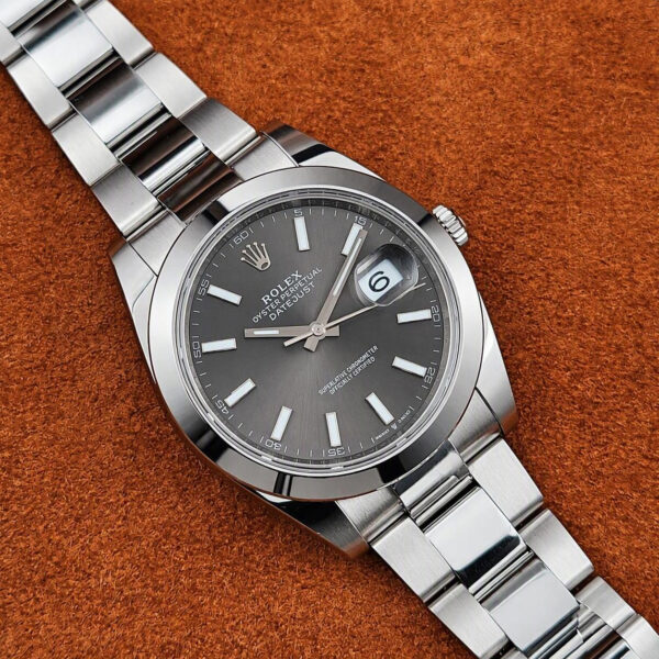 Rolex Datejust 41 126300 Slate Dial, Box & Papers